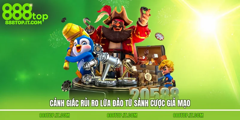 Cảnh giác rủi ro lừa đảo từ sảnh cược giả mạo