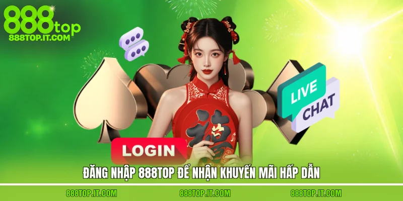 Đăng nhập 888top để nhận khuyến mãi hấp dẫn