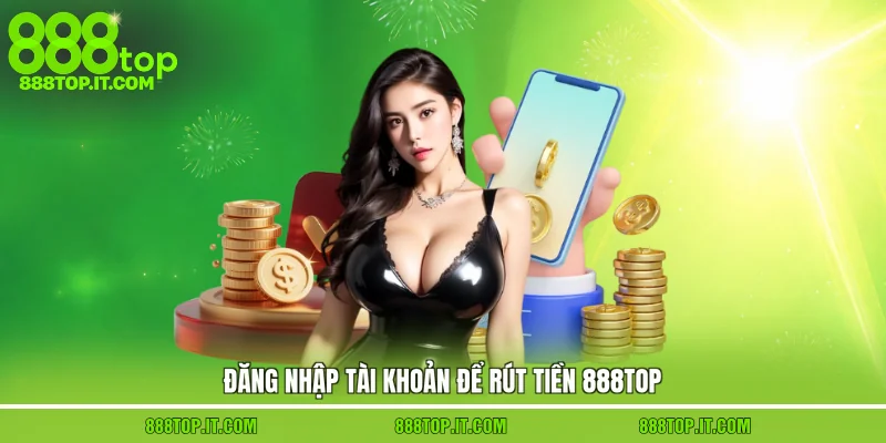 Đăng nhập tài khoản để rút tiền 888top