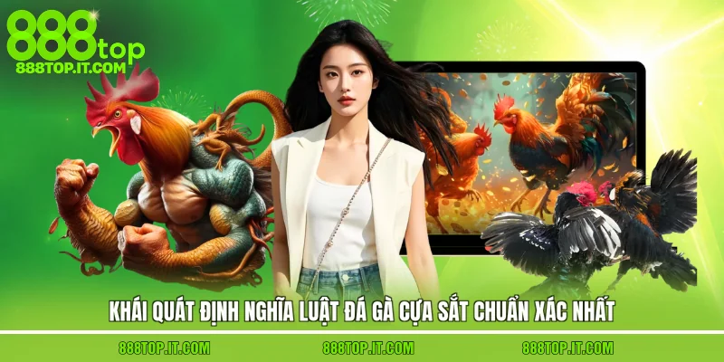 Khái quát định nghĩa luật đá gà cựa sắt chuẩn xác nhất