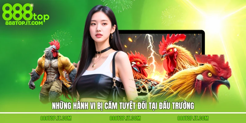 Những hành vi bị cấm tuyệt đối tại đấu trường