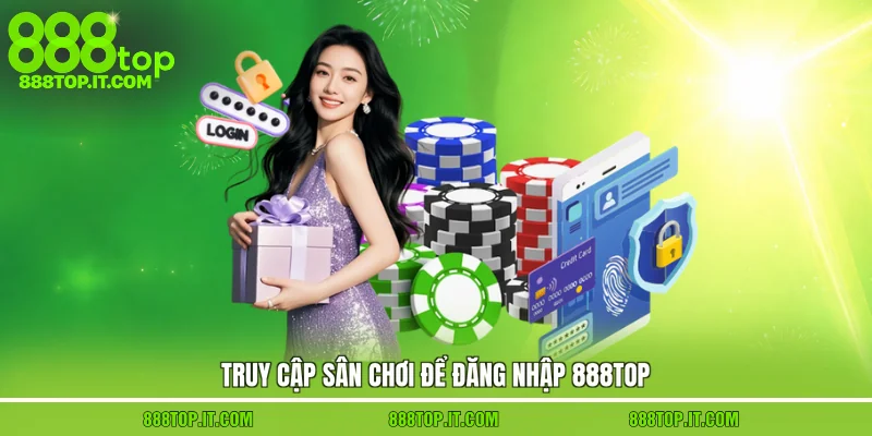 Truy cập sân chơi để đăng nhập 888top