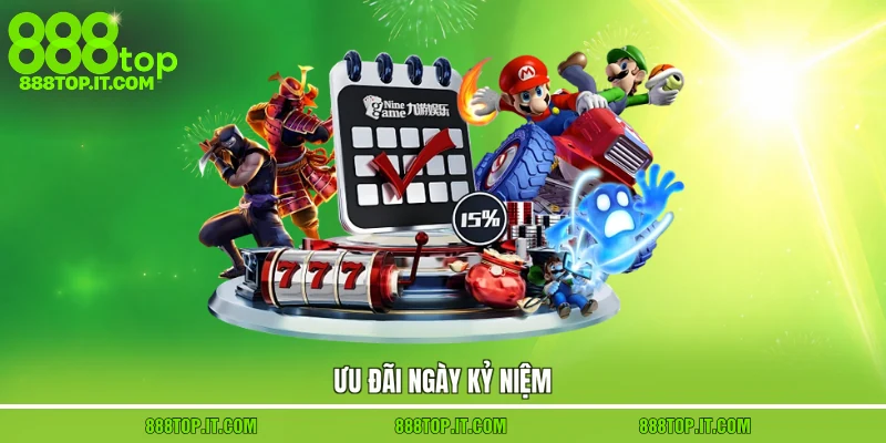 Ưu đãi ngày kỷ niệm